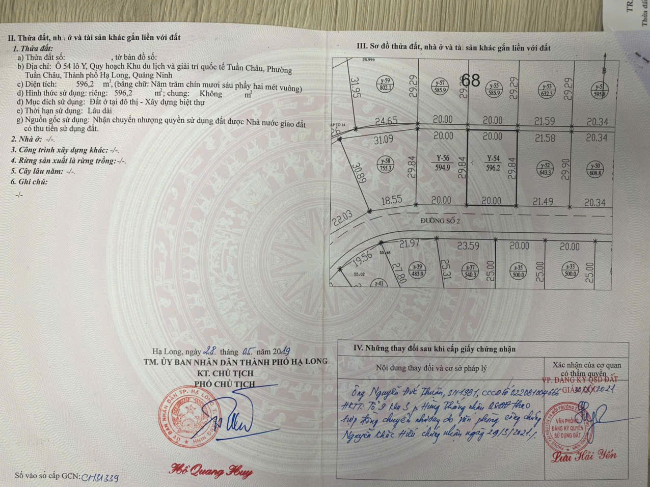 đất biệt thự đảo tuần ch&acirc;u hạ long